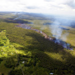 Lava is threatening the Puna district